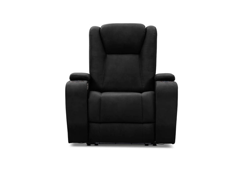 SENTINAL MK2 FABRIC ELECTRIC RECLINER BLACK