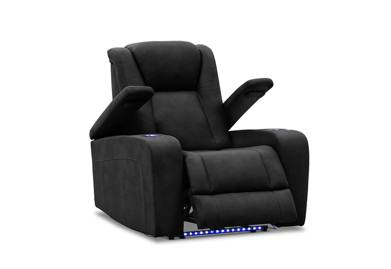 SENTINAL MK2 FABRIC ELECTRIC RECLINER BLACK