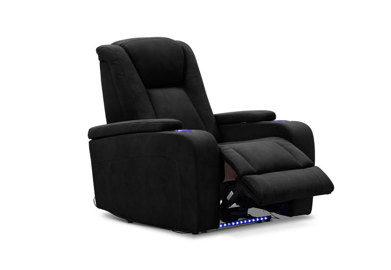 SENTINAL MK2 FABRIC ELECTRIC RECLINER BLACK