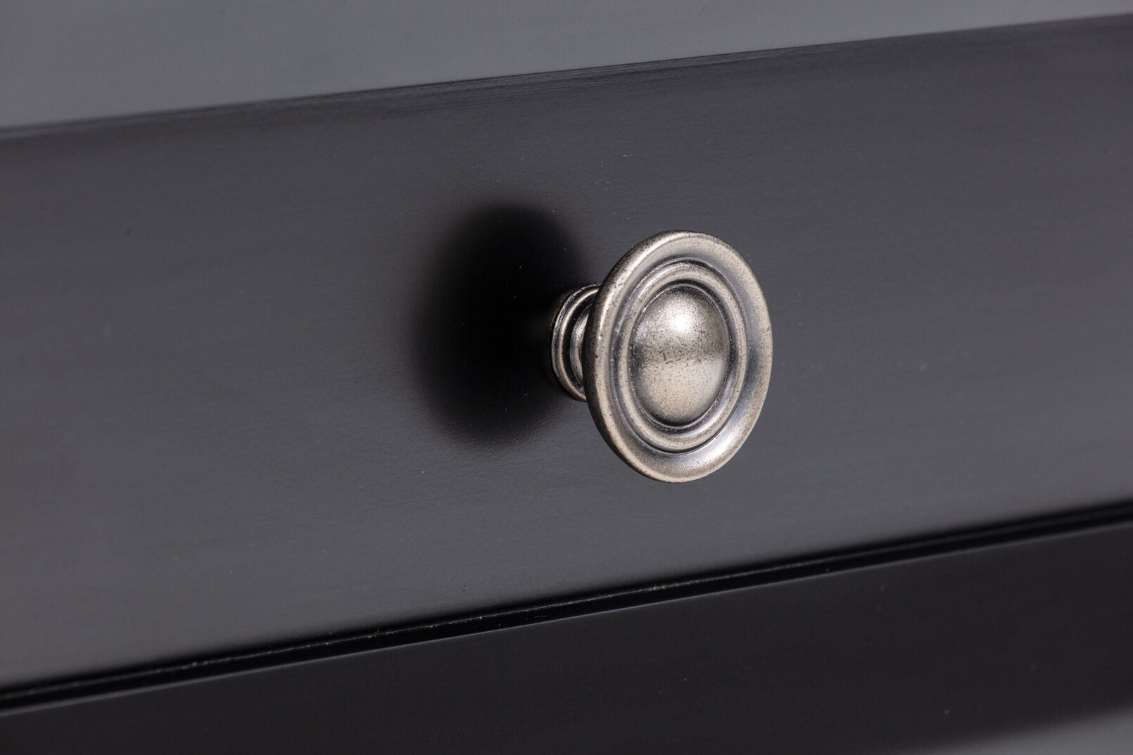 CHANELLE 3 DRAWER BEDSIDE BLACK
