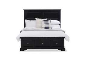CHANELLE KING BED BLACK