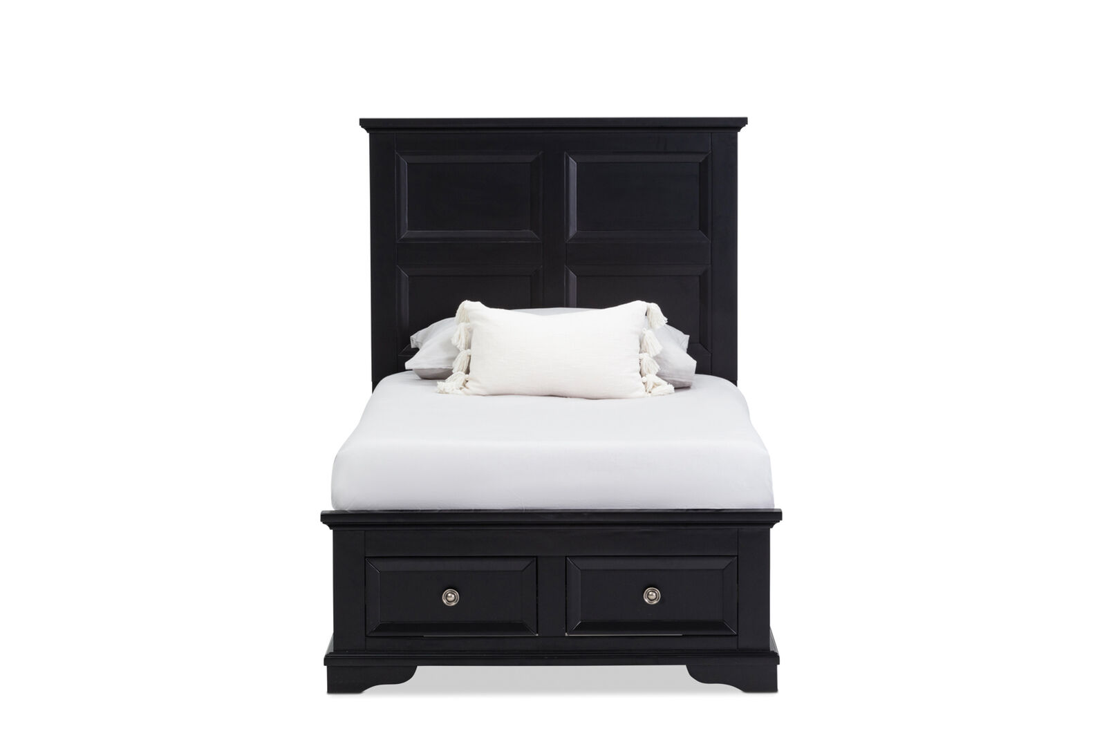 CHANELLE KING SINGLE BED BLACK