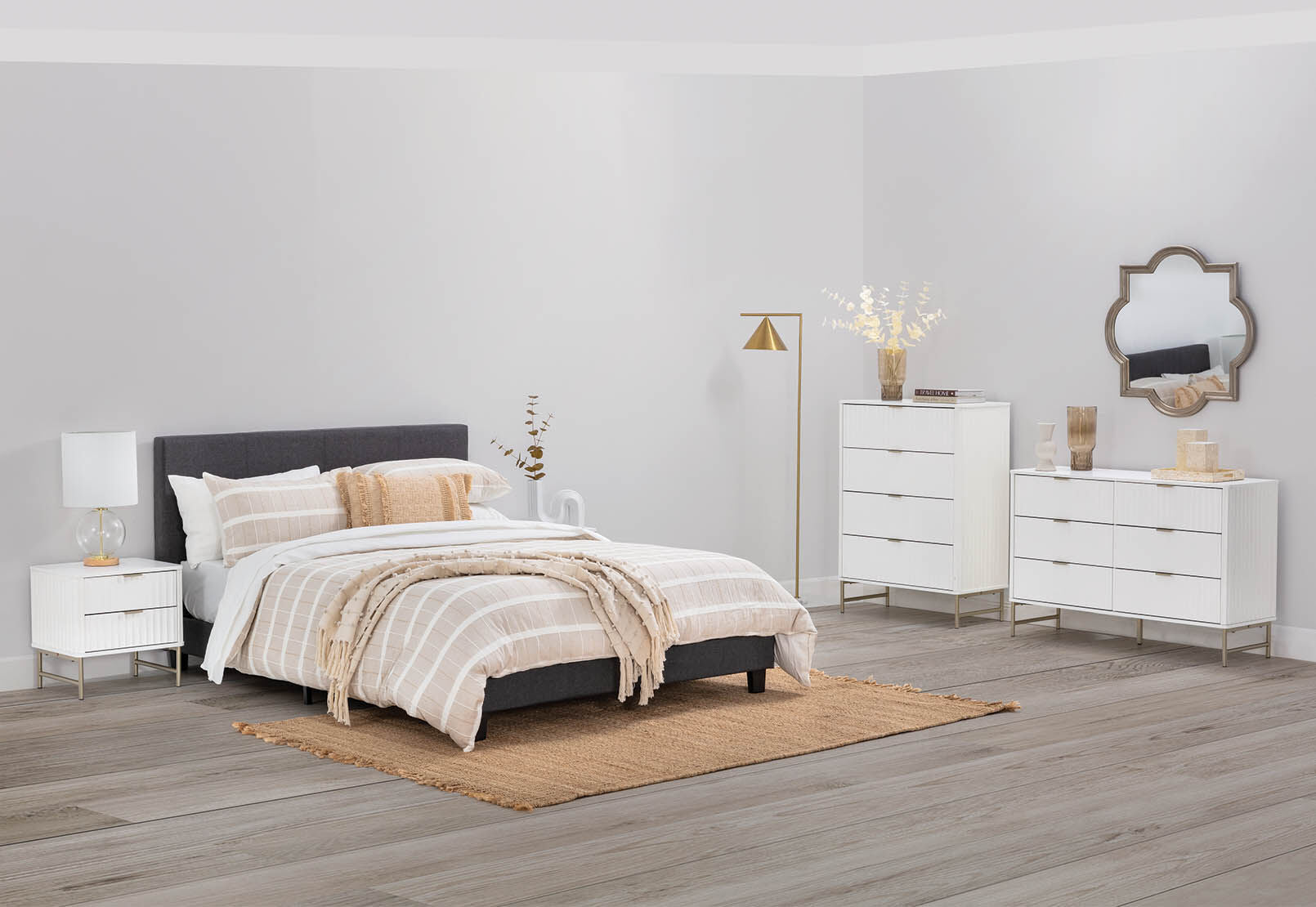 OSBORNE BEDSIDE WHITE