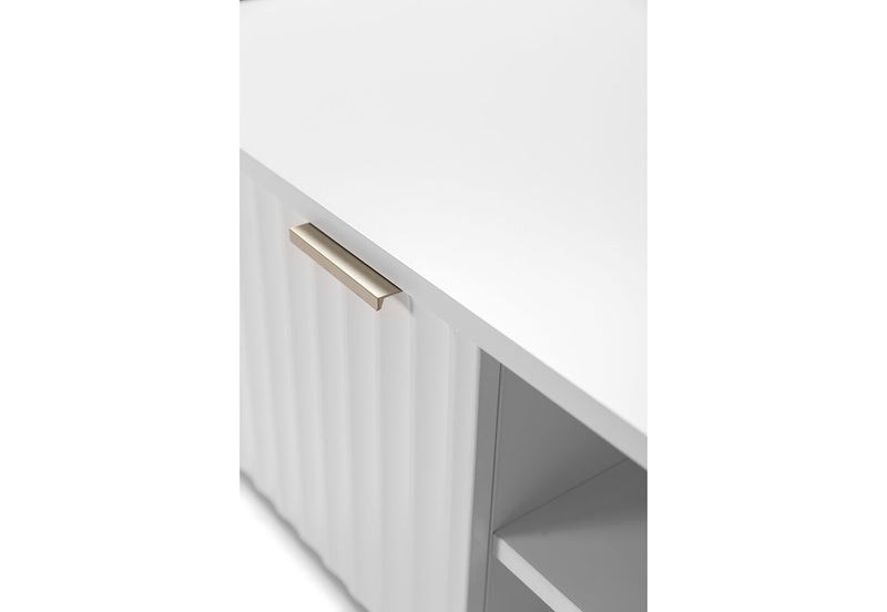 OSBORNE ENTERTAINMENT UNIT WHITE