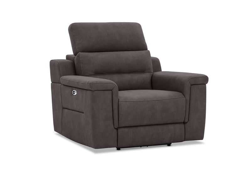 LUISA ELECTRIC RECLINER CHARCOAL