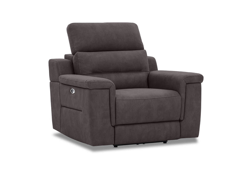 LUISA ELECTRIC RECLINER CHARCOAL