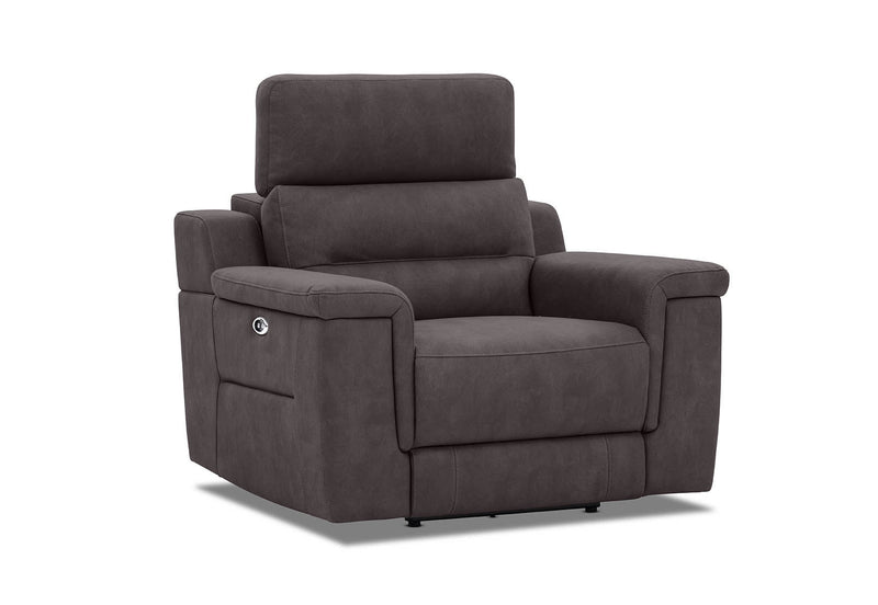 LUISA ELECTRIC RECLINER CHARCOAL