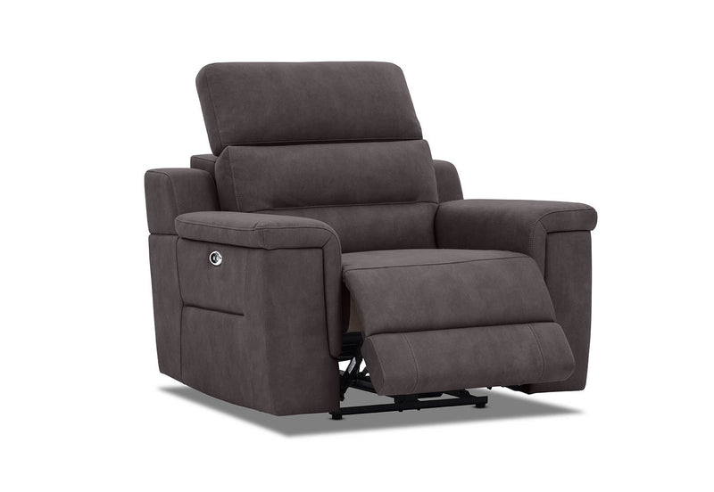 LUISA ELECTRIC RECLINER CHARCOAL