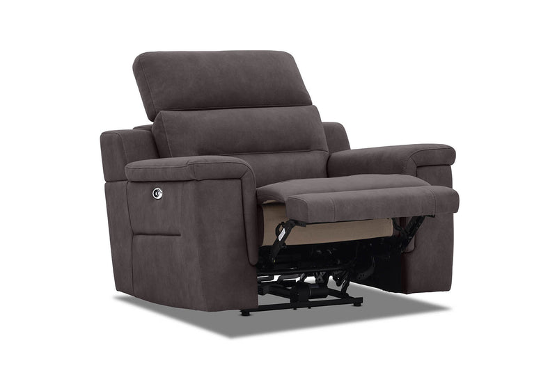 LUISA ELECTRIC RECLINER CHARCOAL