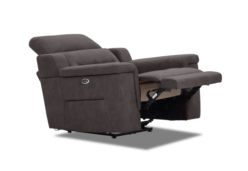 LUISA ELECTRIC RECLINER CHARCOAL