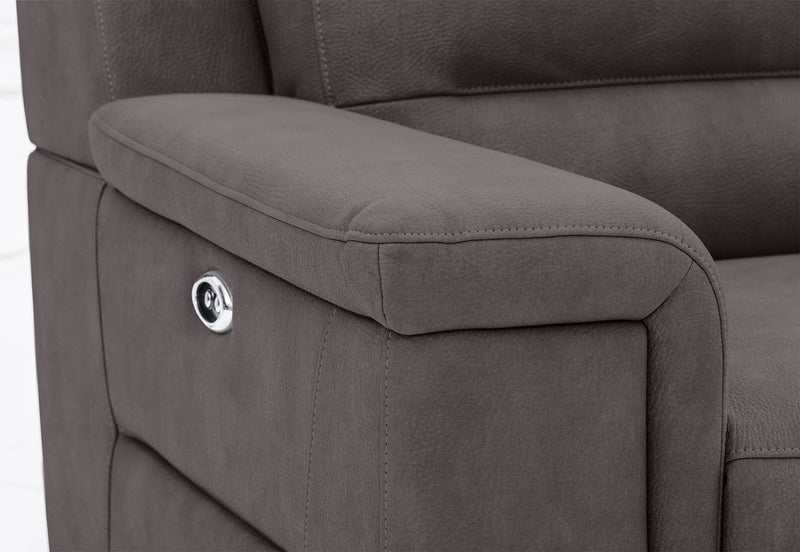 LUISA ELECTRIC RECLINER CHARCOAL