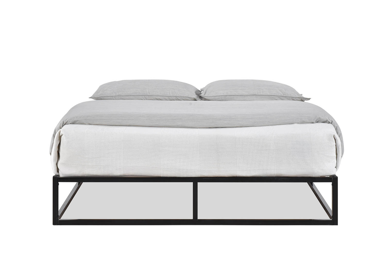 PATTON HIGH DOUBLE BED BLACK