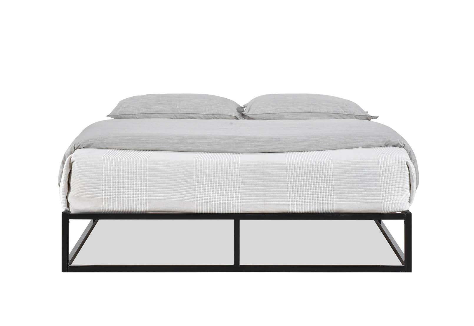 PATTON HIGH QUEEN BED BLACK