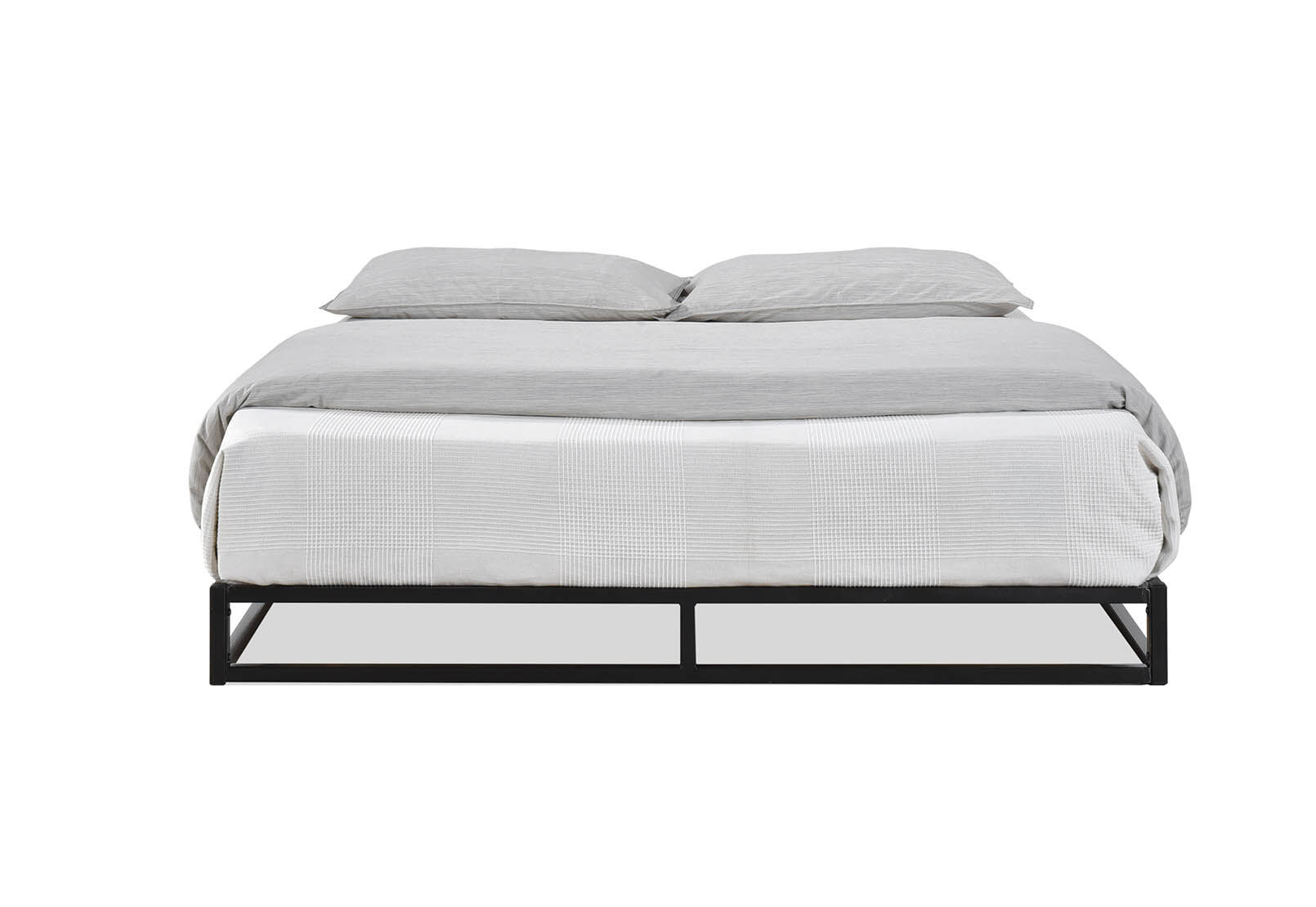 PATTON LOW KING BED BLACK