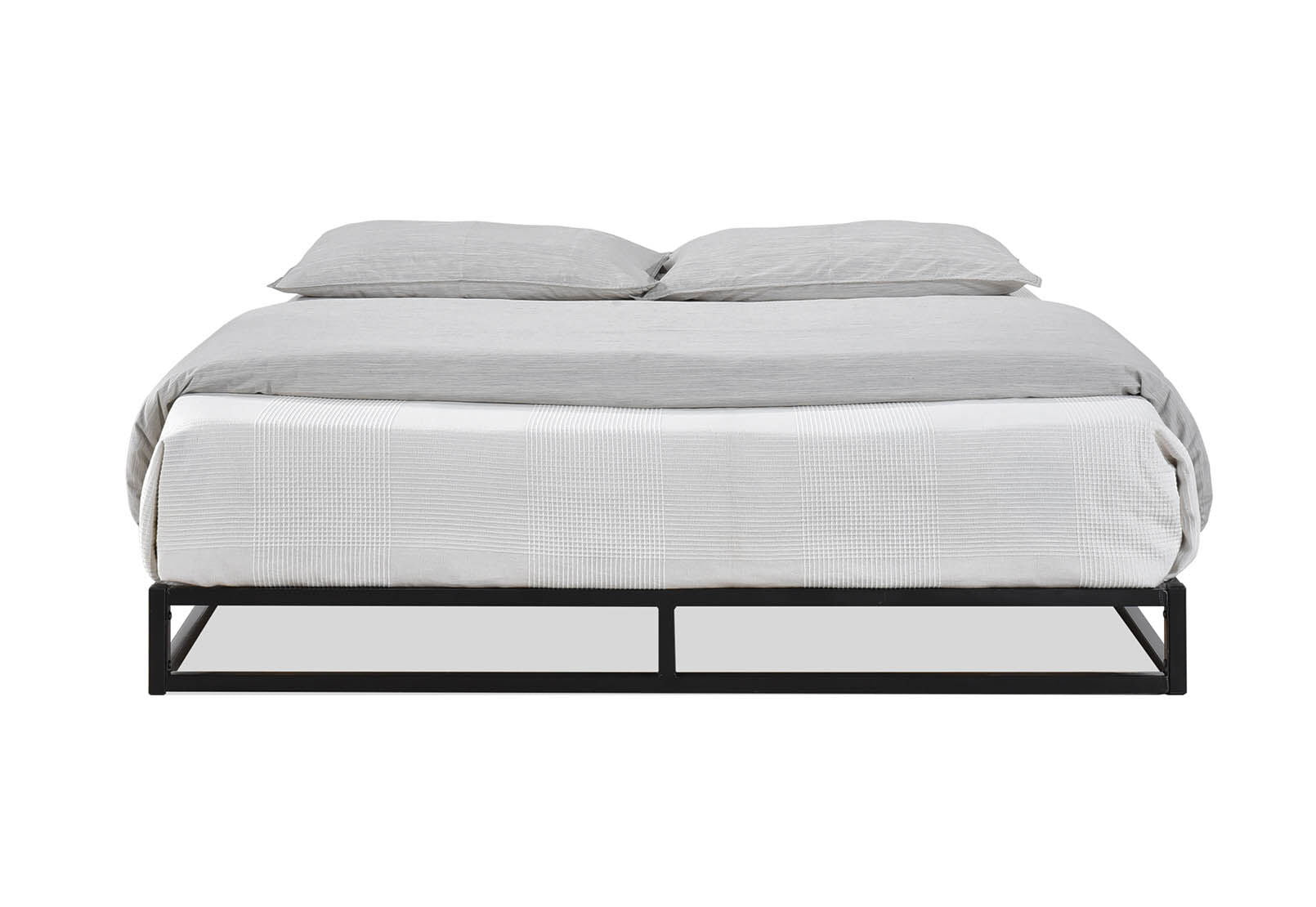 PATTON LOW QUEEN BED BLACK