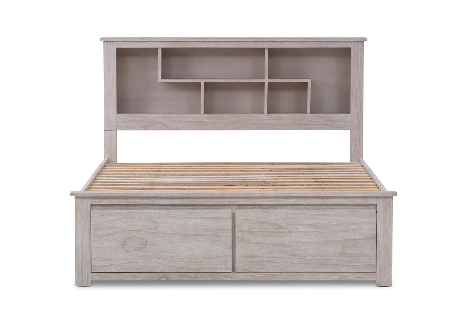 GALENE KING BED WHITE WASH