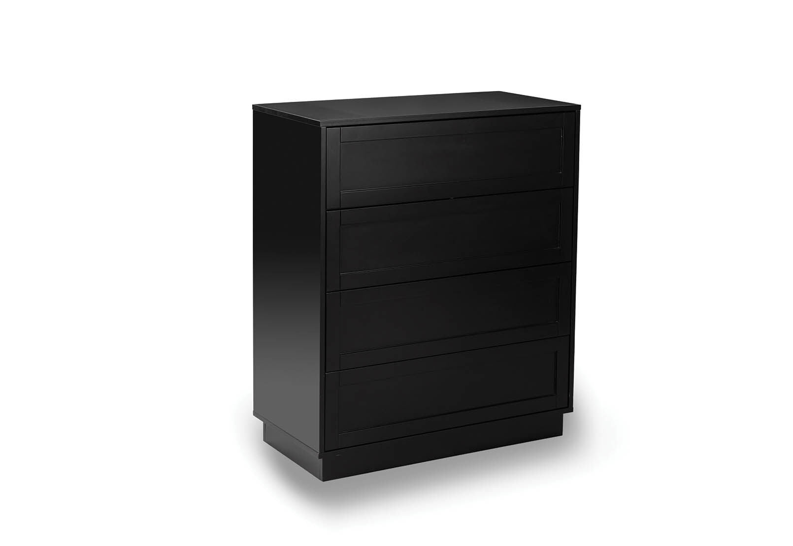 HUFFMAN 4 DRAWER TALL CHEST BLACK