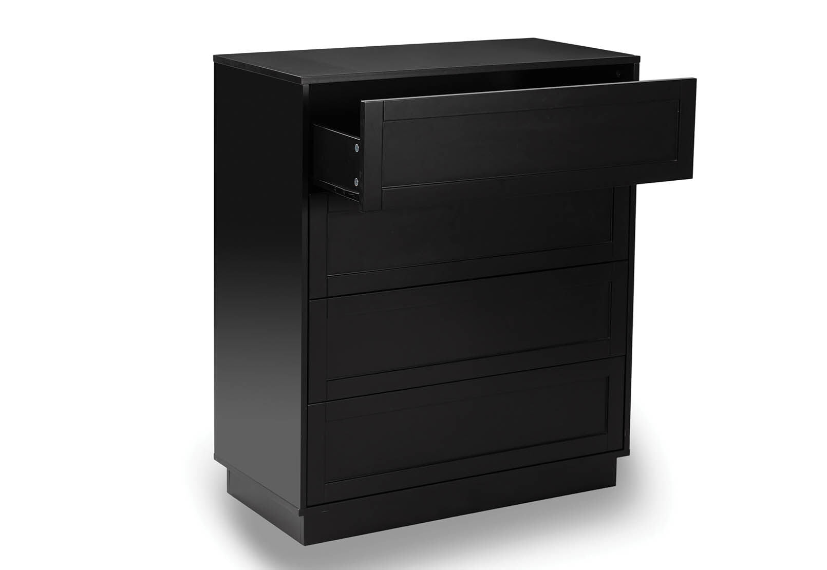 HUFFMAN 4 DRAWER TALL CHEST BLACK