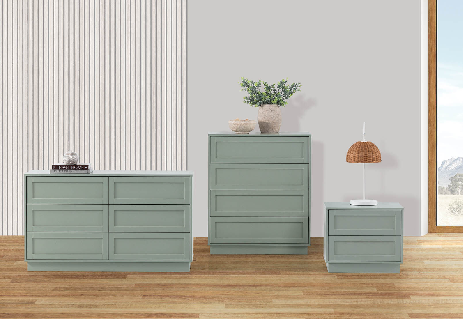 HUFFMAN BEDSIDE OLIVE
