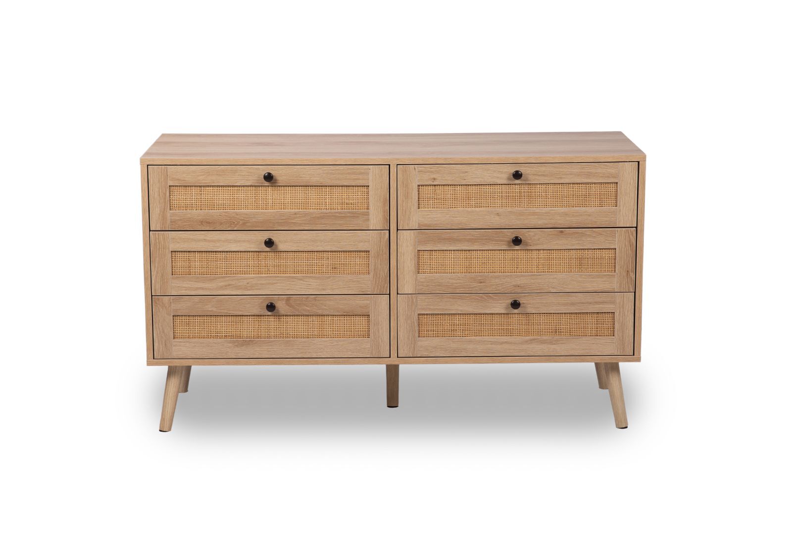 DAVILA 6 DRAWER DRESSER NATURAL