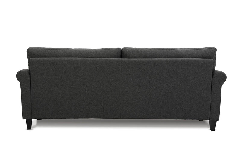 HAZEL 3 SEAT SOFA CHARCOAL