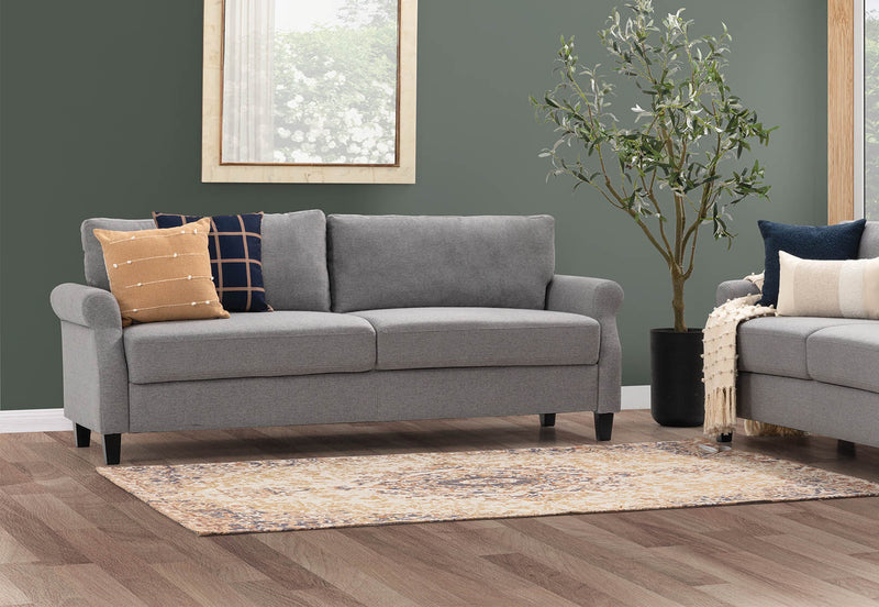 HAZEL 3 SEAT SOFA GREY