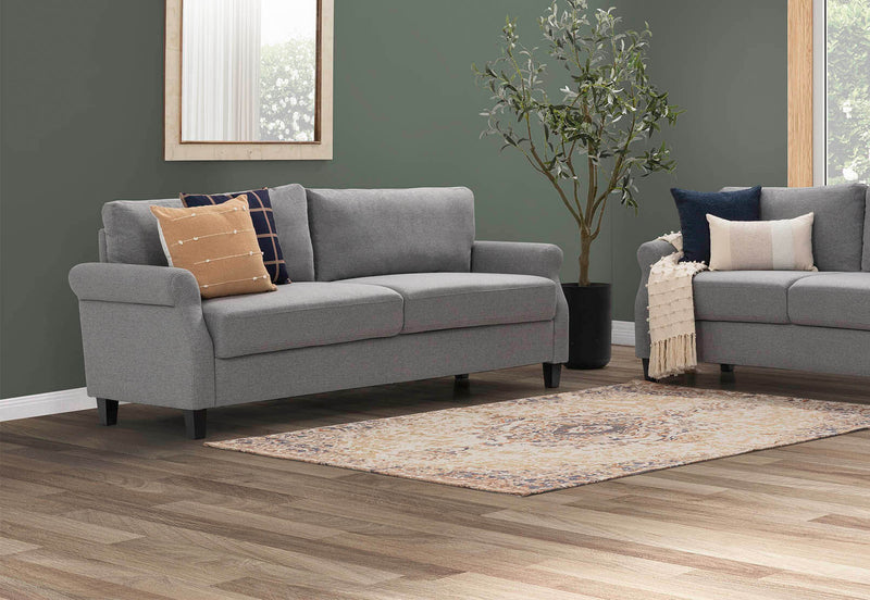 HAZEL 3 SEAT SOFA GREY