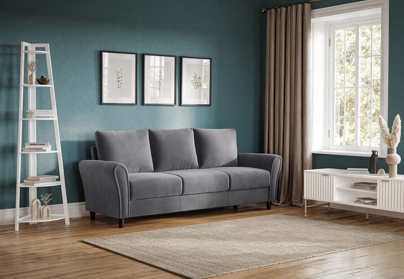 MONTES 3 SEAT SOFA DARK GREY