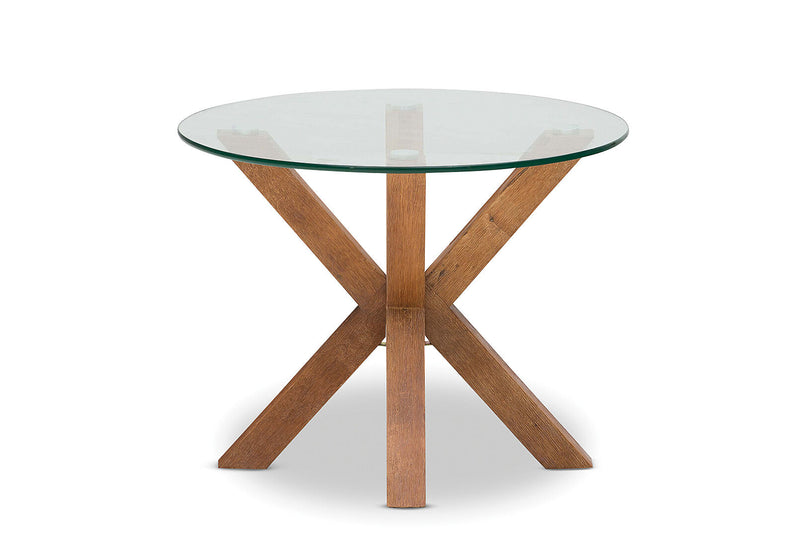 PROMENADE LAMP TABLE PEWTER