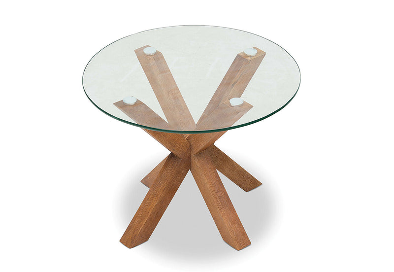 PROMENADE LAMP TABLE PEWTER