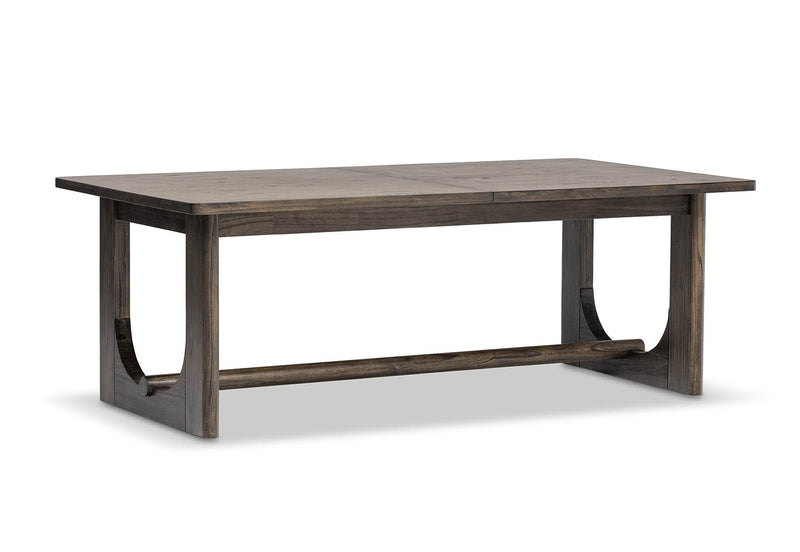 NICCOLO EXTENSION DINING TABLE WALNUT