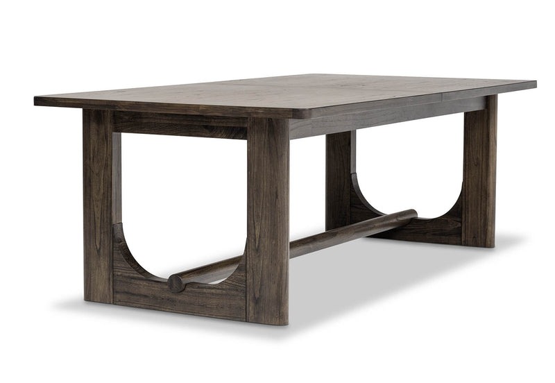 NICCOLO EXTENSION DINING TABLE WALNUT