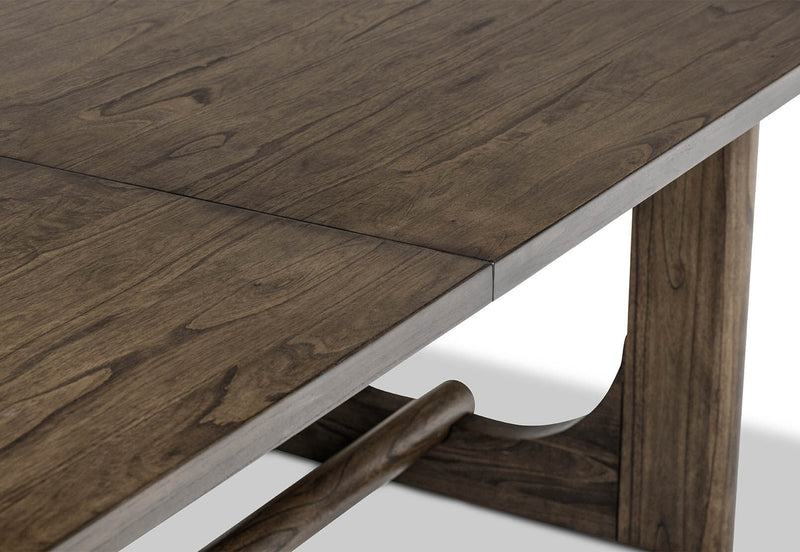 NICCOLO EXTENSION DINING TABLE WALNUT
