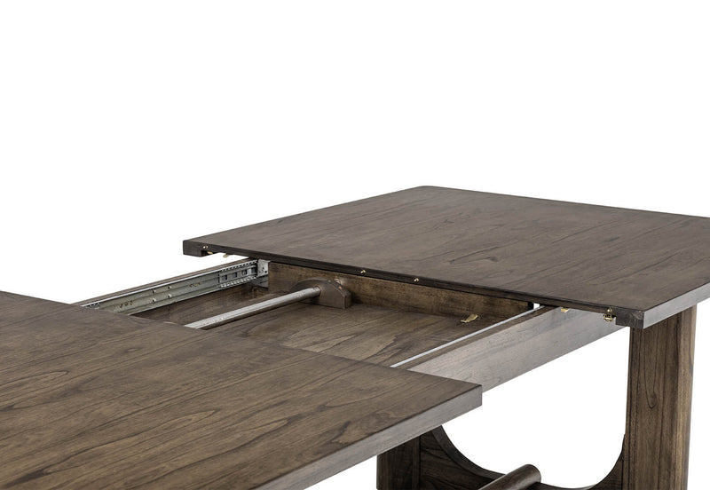 NICCOLO EXTENSION DINING TABLE WALNUT
