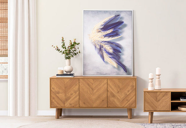 McLAUGHLIN 3 DOOR BUFFET NATURAL