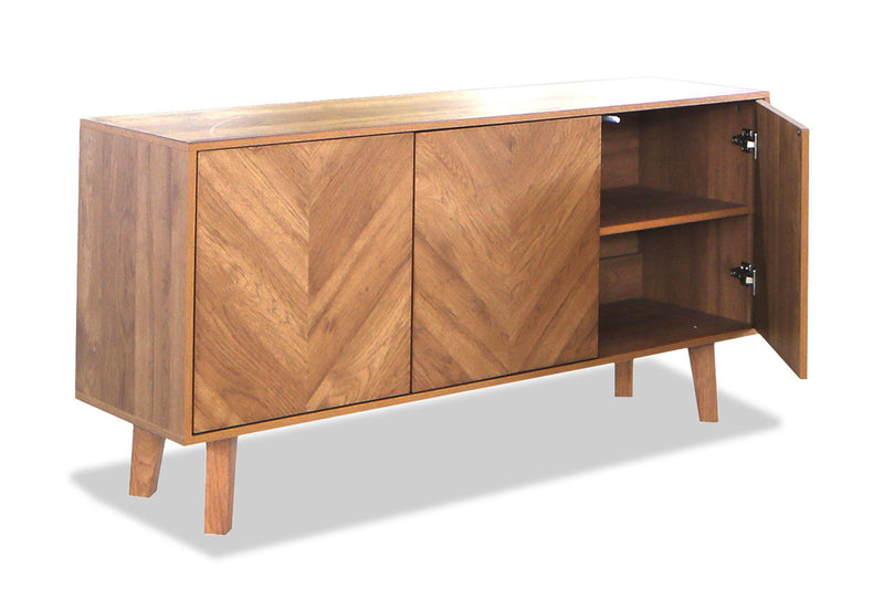 McLAUGHLIN 3 DOOR BUFFET NATURAL