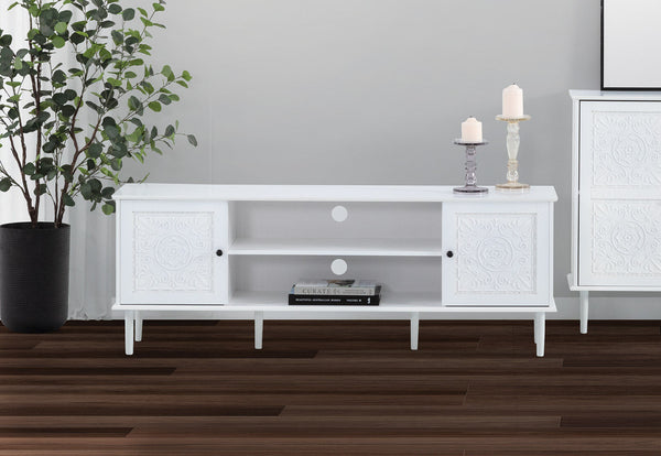 MONTGOMERY ENTERTAINMENT UNIT WHITE