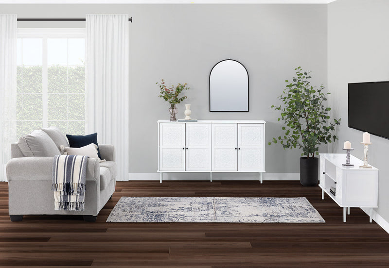 MONTGOMERY ENTERTAINMENT UNIT WHITE