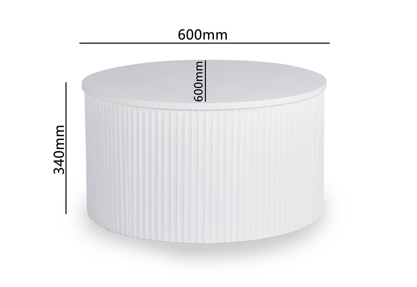 TERNI COFFEE TABLE 	WHITE