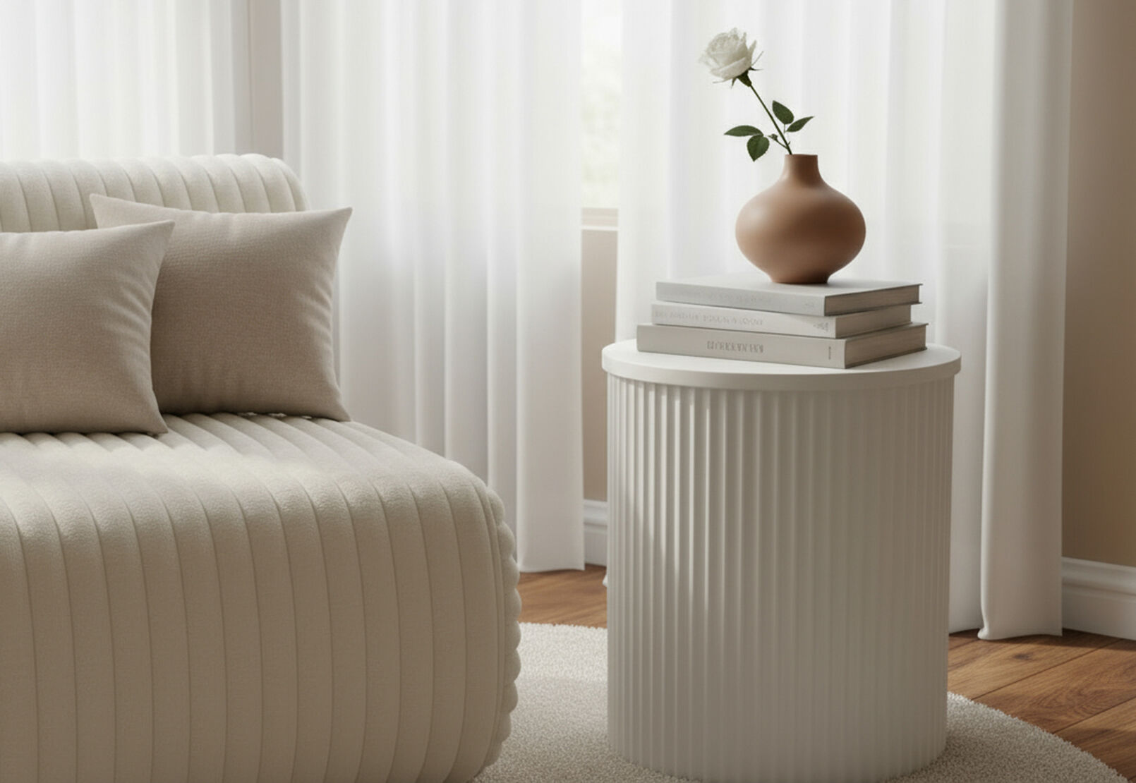 TERNI LAMP TABLE WHITE