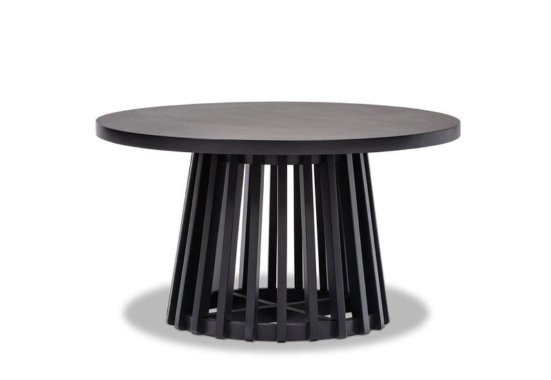 TORENTO ROUND COFFEE TABLE 	BLACK