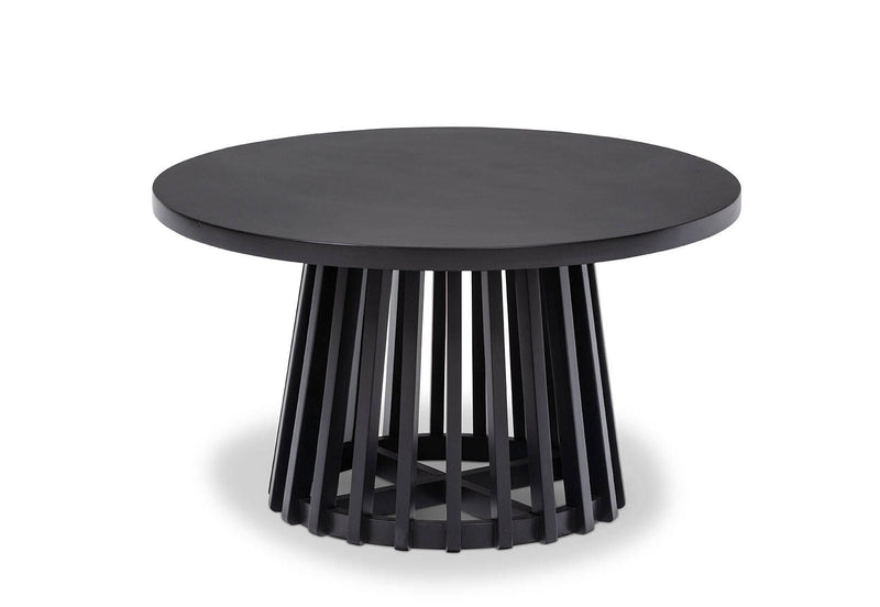 TORENTO ROUND COFFEE TABLE 	BLACK