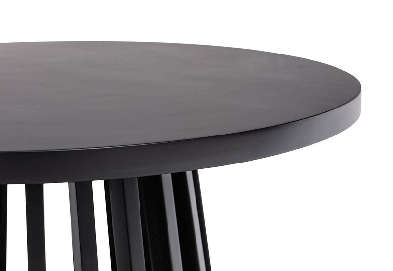 TORENTO ROUND COFFEE TABLE 	BLACK