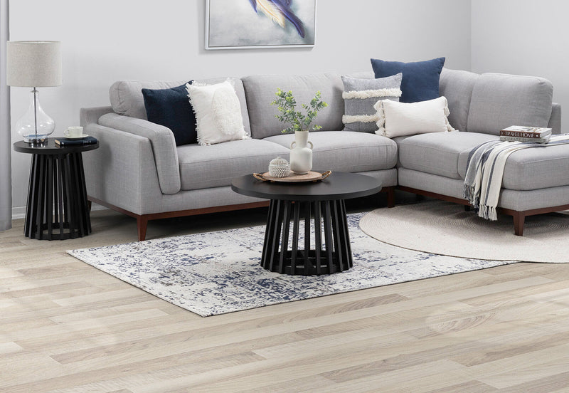 TORENTO ROUND COFFEE TABLE 	BLACK