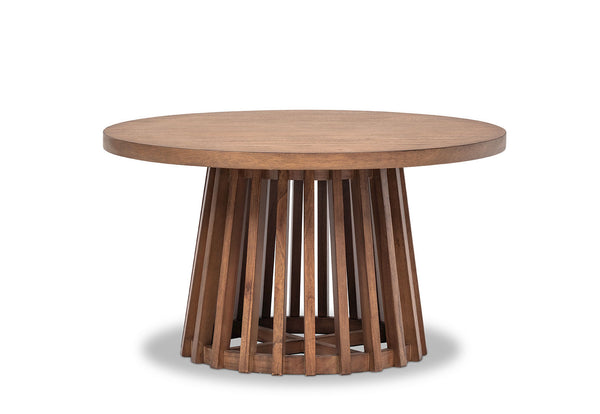 TORENTO ROUND COFFEE TABLE 	WALNUT