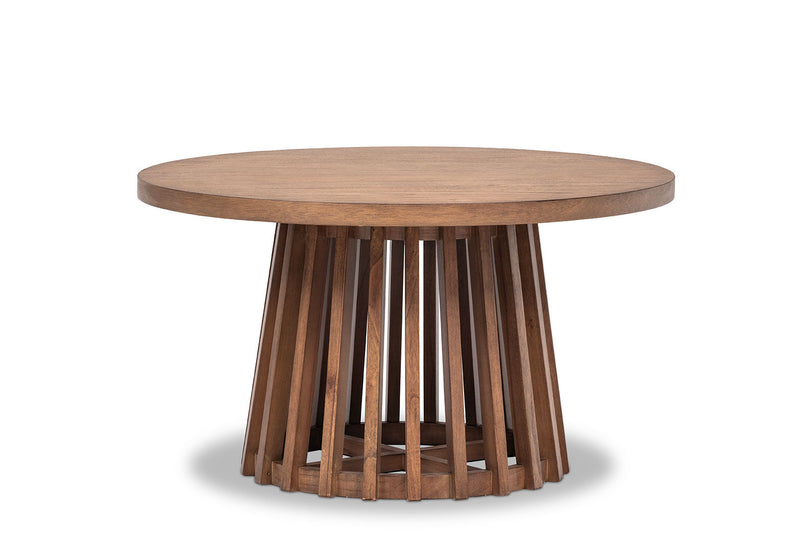 TORENTO ROUND COFFEE TABLE 	WALNUT