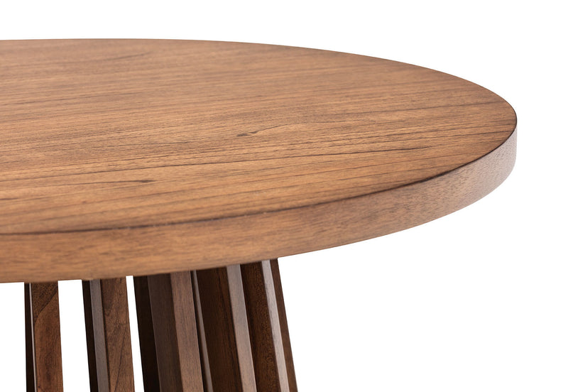 TORENTO ROUND COFFEE TABLE 	WALNUT