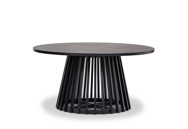 TORENTO 1500 ROUND DINING TABLE BLACK