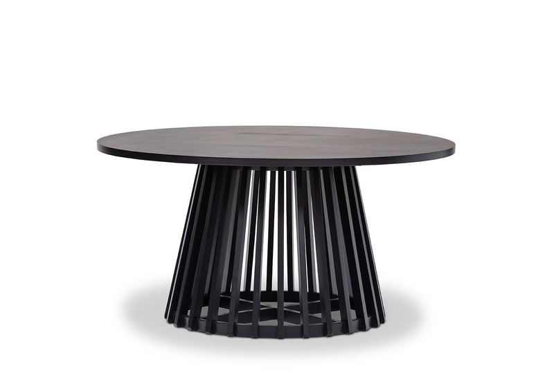 TORENTO 1500 ROUND DINING TABLE BLACK
