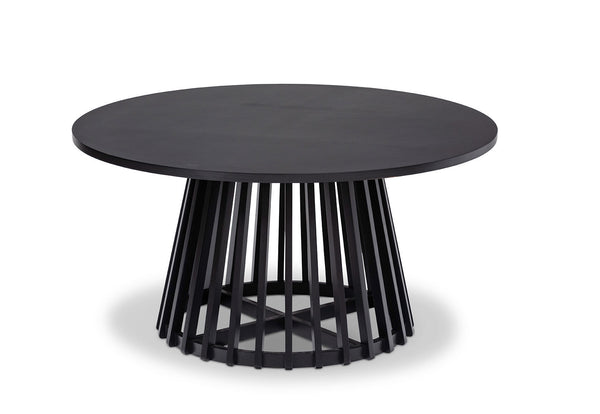 TORENTO 1500 ROUND DINING TABLE BLACK